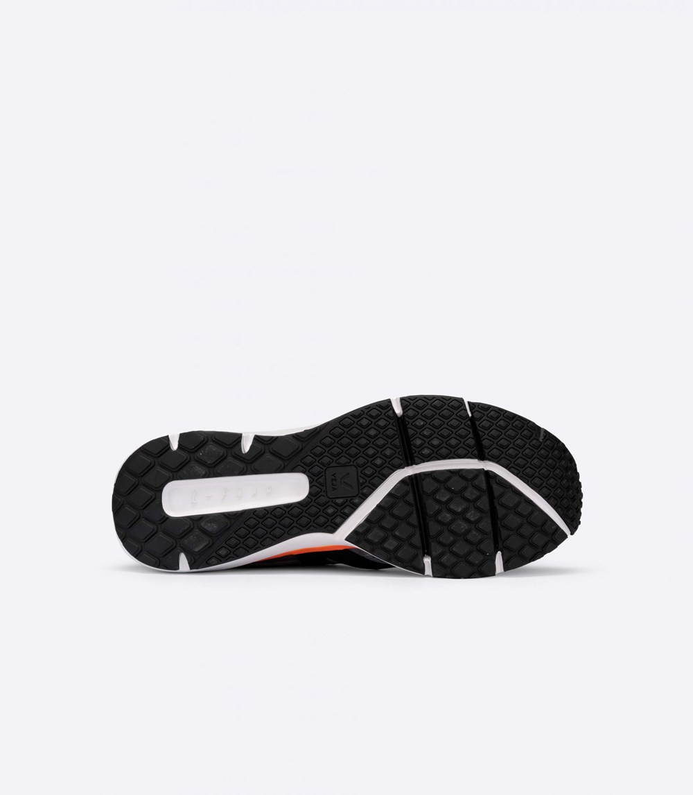 Veja Trainers Mens Black/Grey/Orange - Condor 2 Alveomesh - DIPW-50932